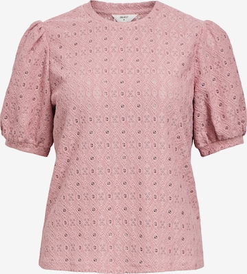Camicia da donna 'OBJLAILA' di OBJECT in rosa: frontale