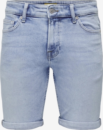 Only & Sons Jeans 'Ply Life' in Blauw: voorkant