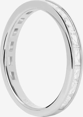 P D PAOLA Ring in Silver: front