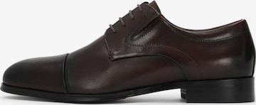 Kazar Snøresko i brun: forside