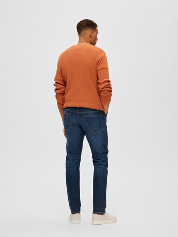 SELECTED HOMME regular Jeans 'SCOTT' i blå