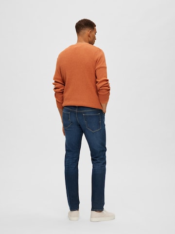 SELECTED HOMME regular Jeans 'SCOTT' i blå