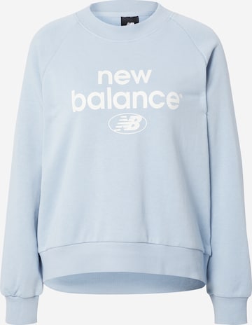 new balance Sweatshirt 'Reimagined Archive' in Blauw: voorkant