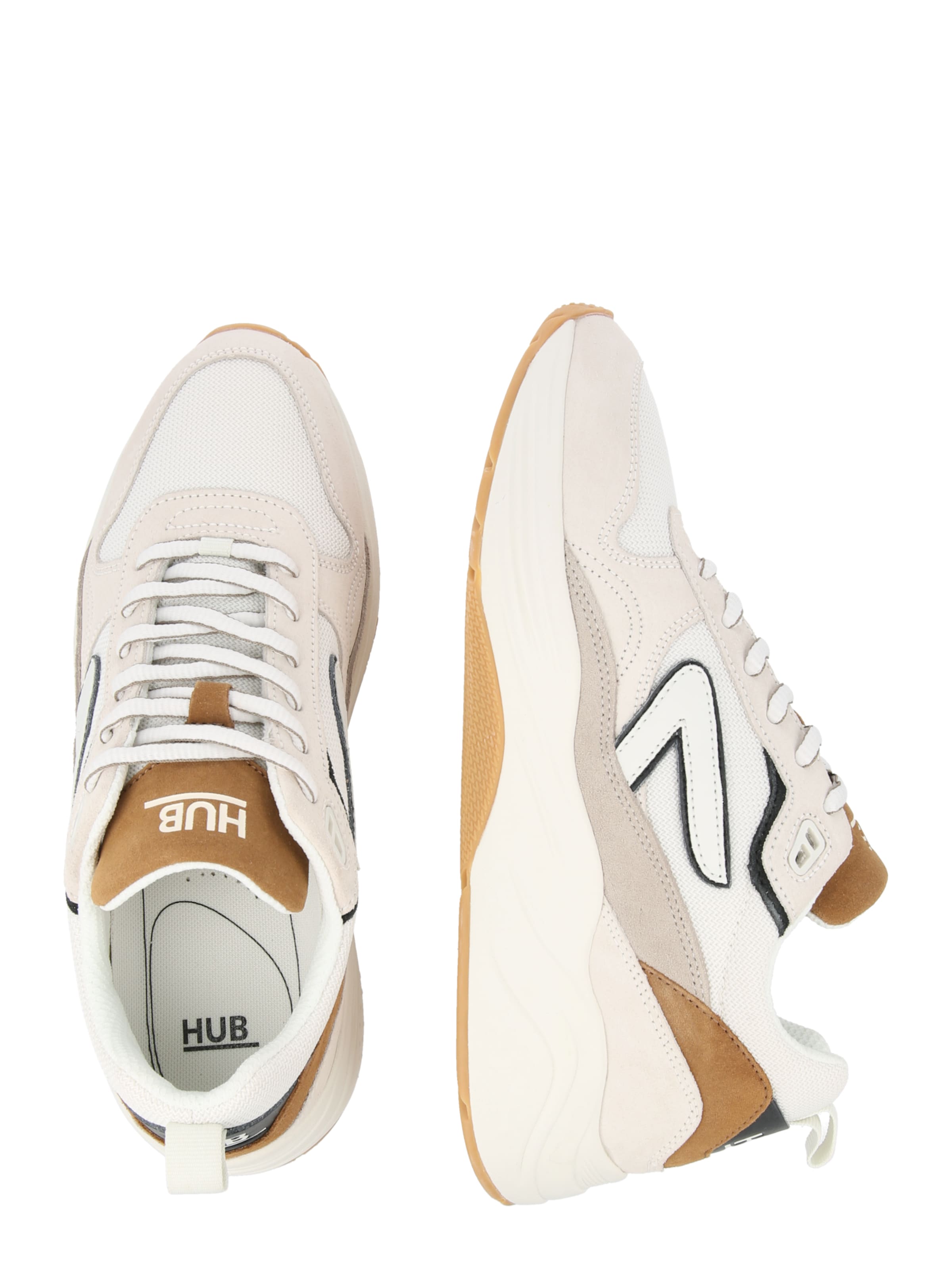 HUB Sneakers 'Glide' in White