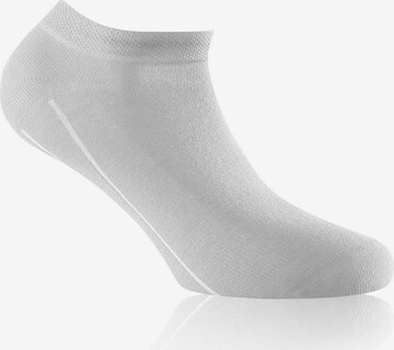 Rohner Socks Enkelsokken in Wit