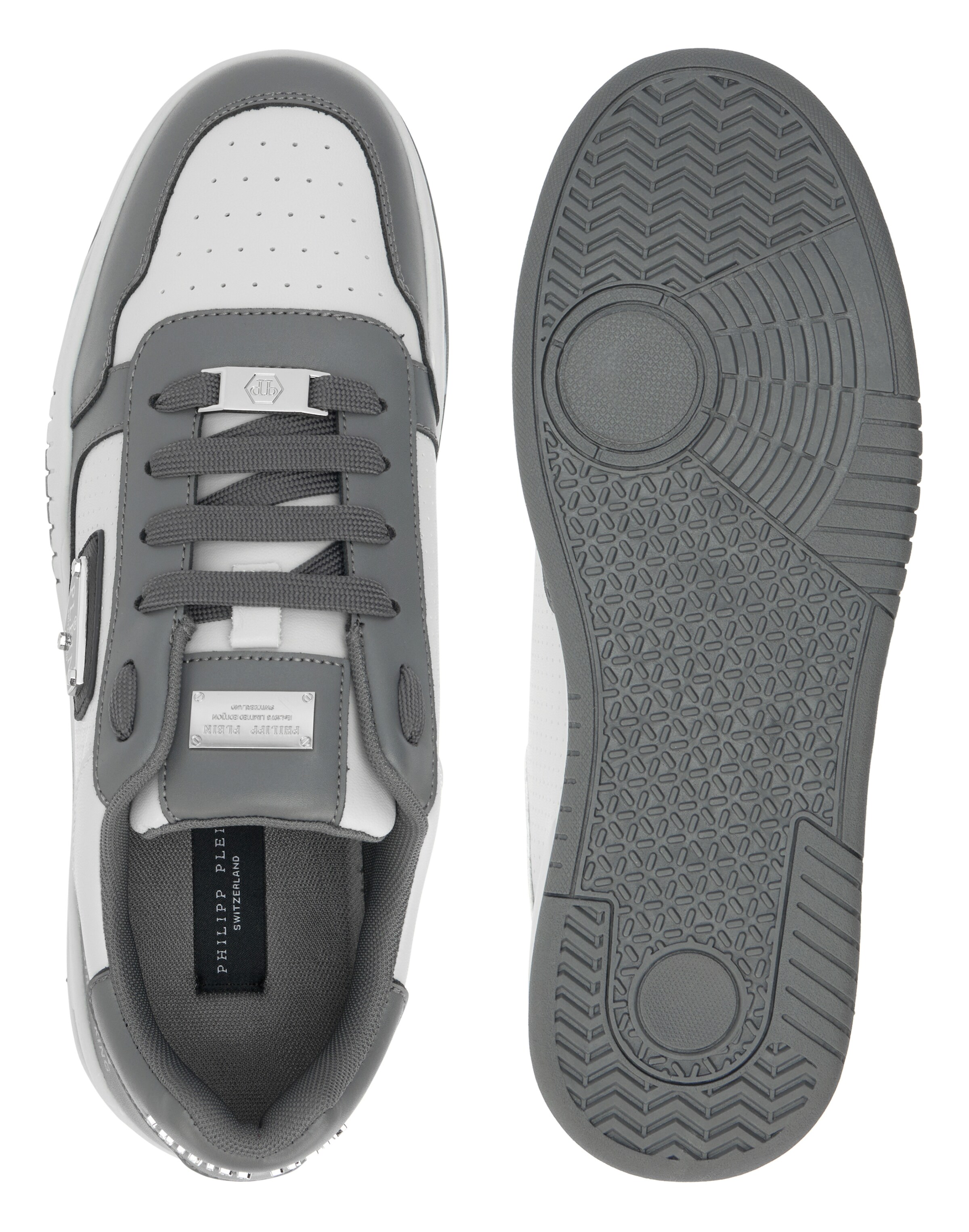 Sneaker bassa 'Street' di Philipp Plein in grigio