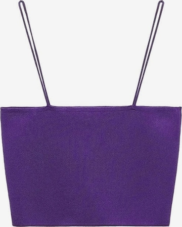 Haut 'diana' MANGO en violet : devant