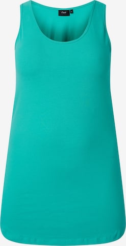 Zizzi Top in Green: front