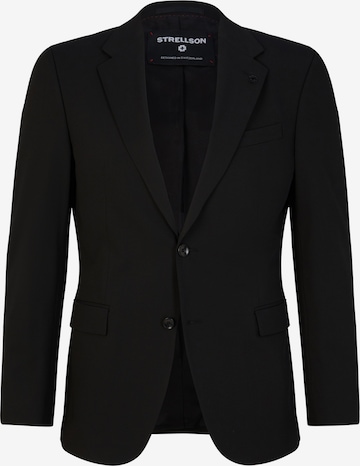 Coupe slim Veste de costume 'Adrian2' STRELLSON en noir : devant