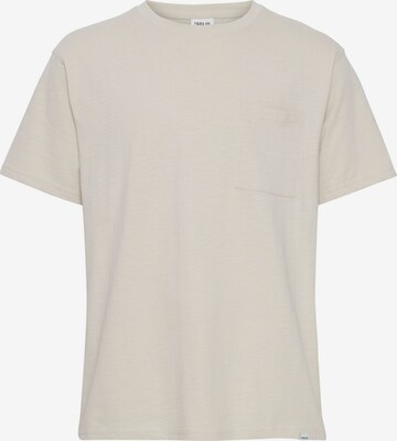 !Solid T-Shirt ' DURANT ' in Beige: predná strana