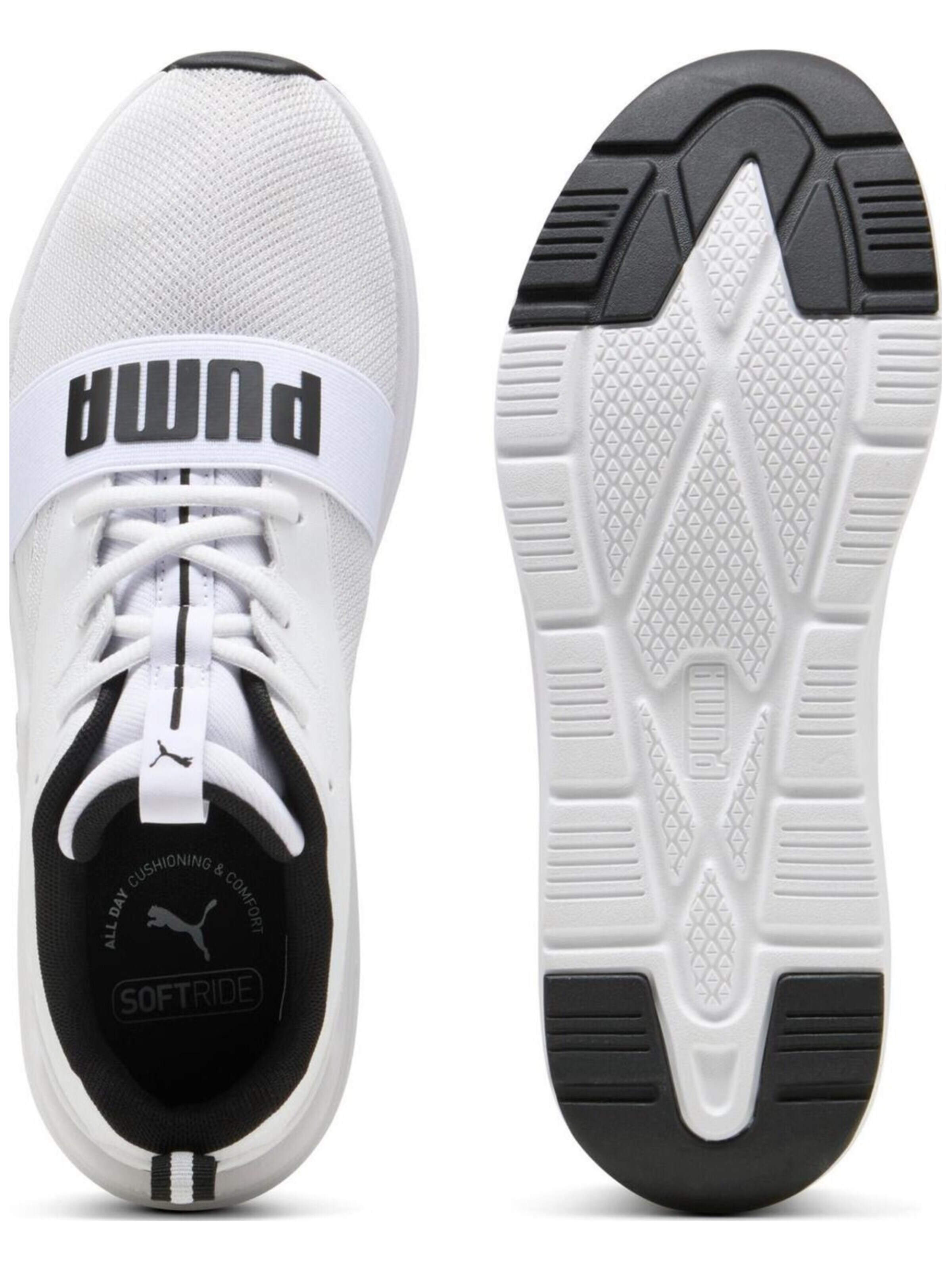PUMA - Zapatillas deportivas bajas en blanco