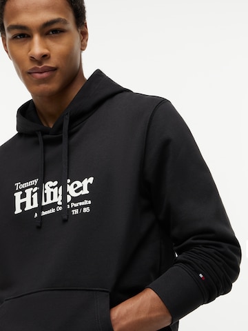 Bluză de molton 'NAUTICAL' de la TOMMY HILFIGER pe negru