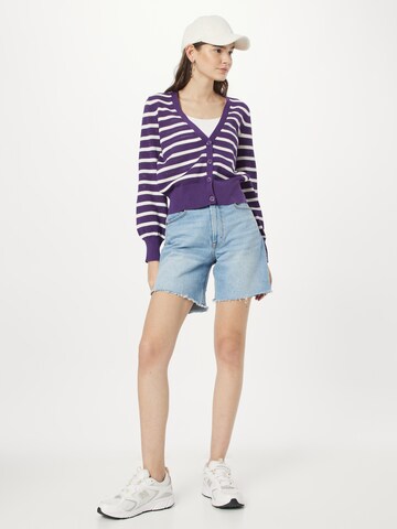 Cardigan ESPRIT en violet