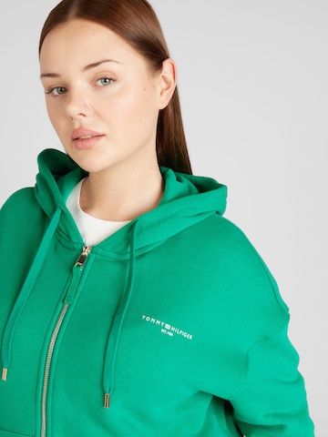 Veste de survêtement Tommy Hilfiger Curve en vert