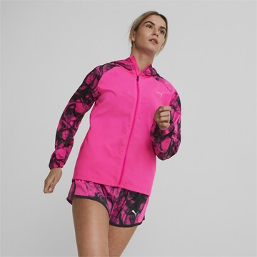 PUMA Athletic Jacket in Pink