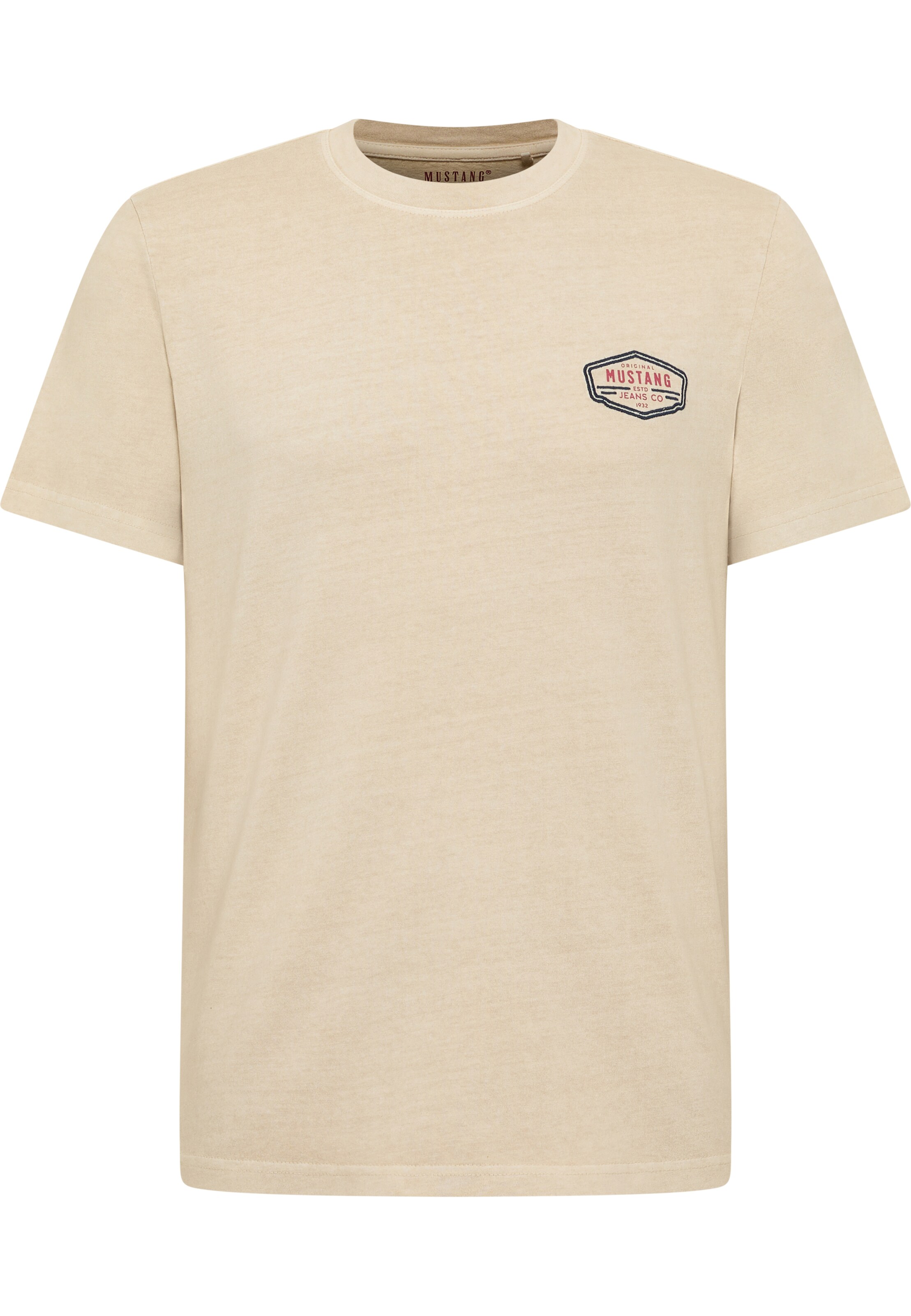 MUSTANG Shirt 'Austin' in Beige: Vorderseite