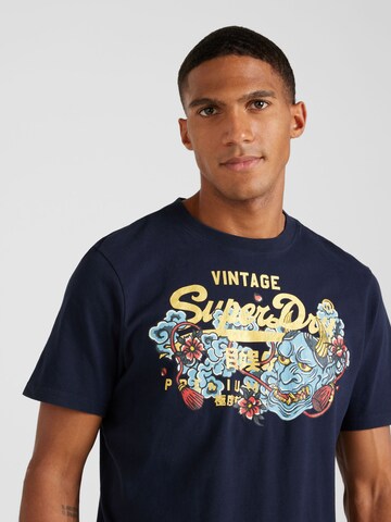 Superdry Bluser & t-shirts 'Tokyo' i blå