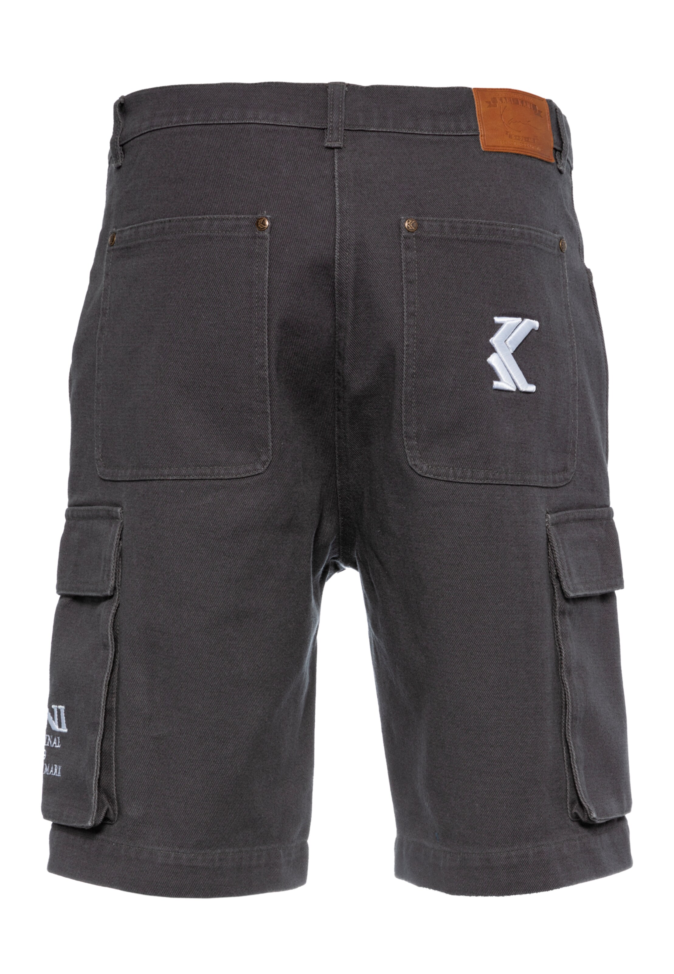 Karl Kani Normalny krój Bojówki w kolorze szary