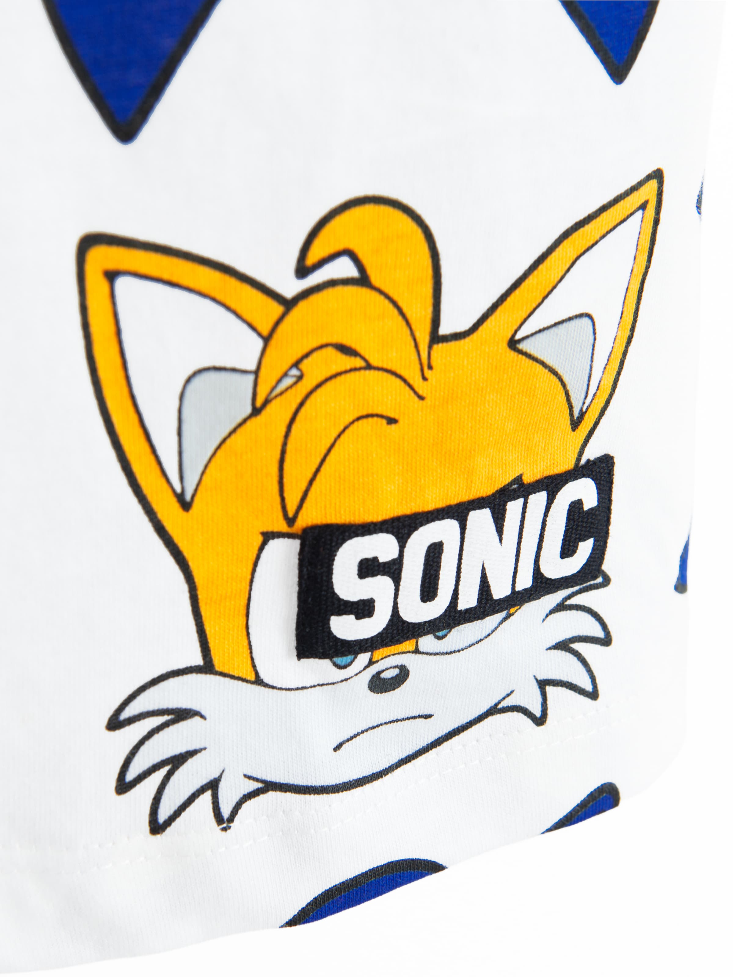 balta Cool Club Marškinėliai 'SONIC'