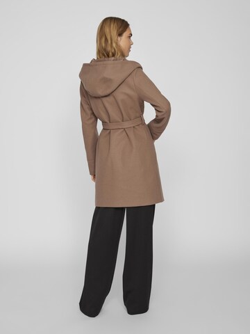 VILA Between-Seasons Coat in Brown