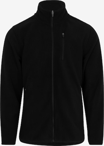 Veste en polaire 'Micro Fleece' DANISH ENDURANCE en noir : devant