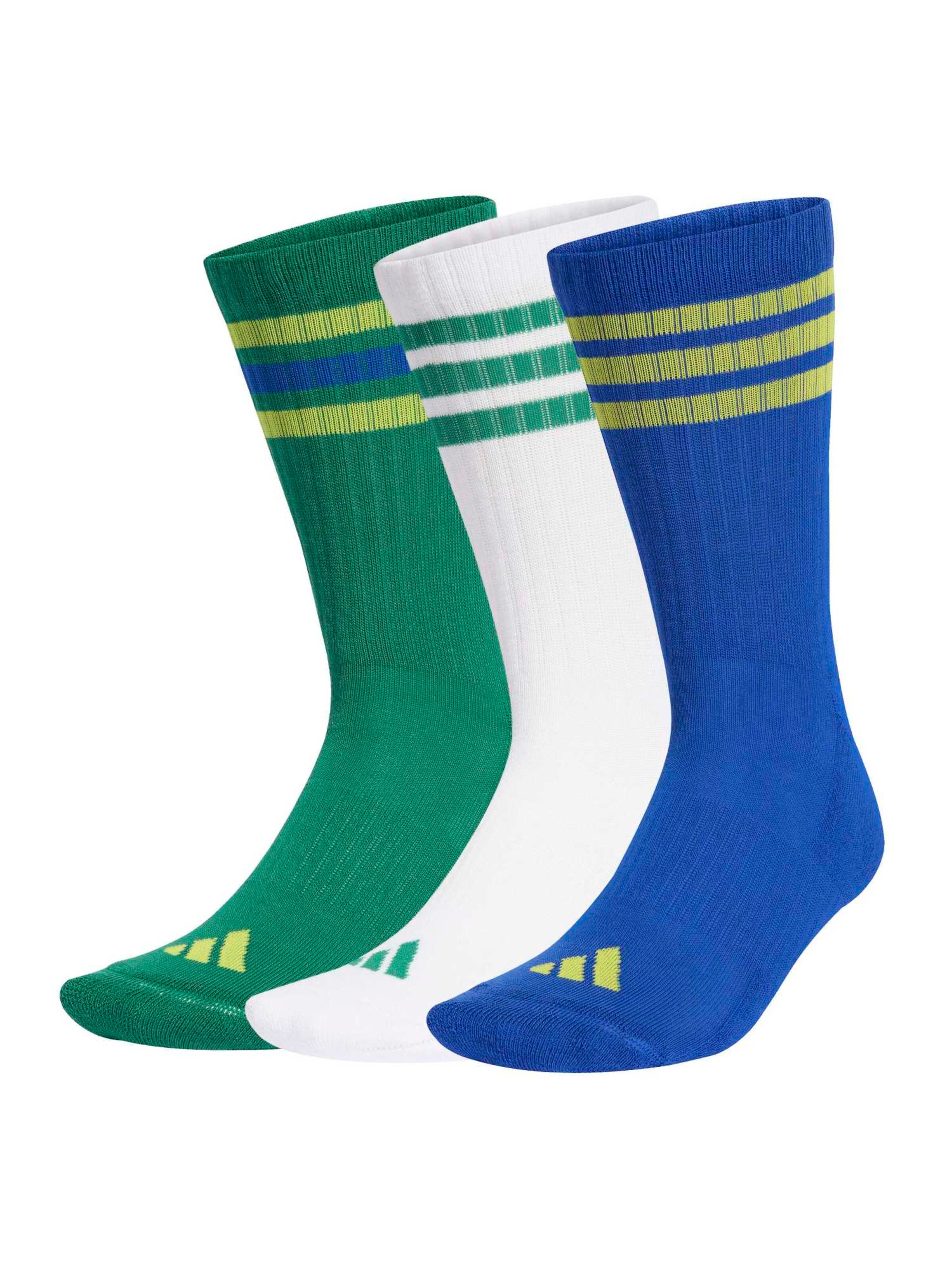 ADIDAS PERFORMANCE Athletic Socks in Blue: front