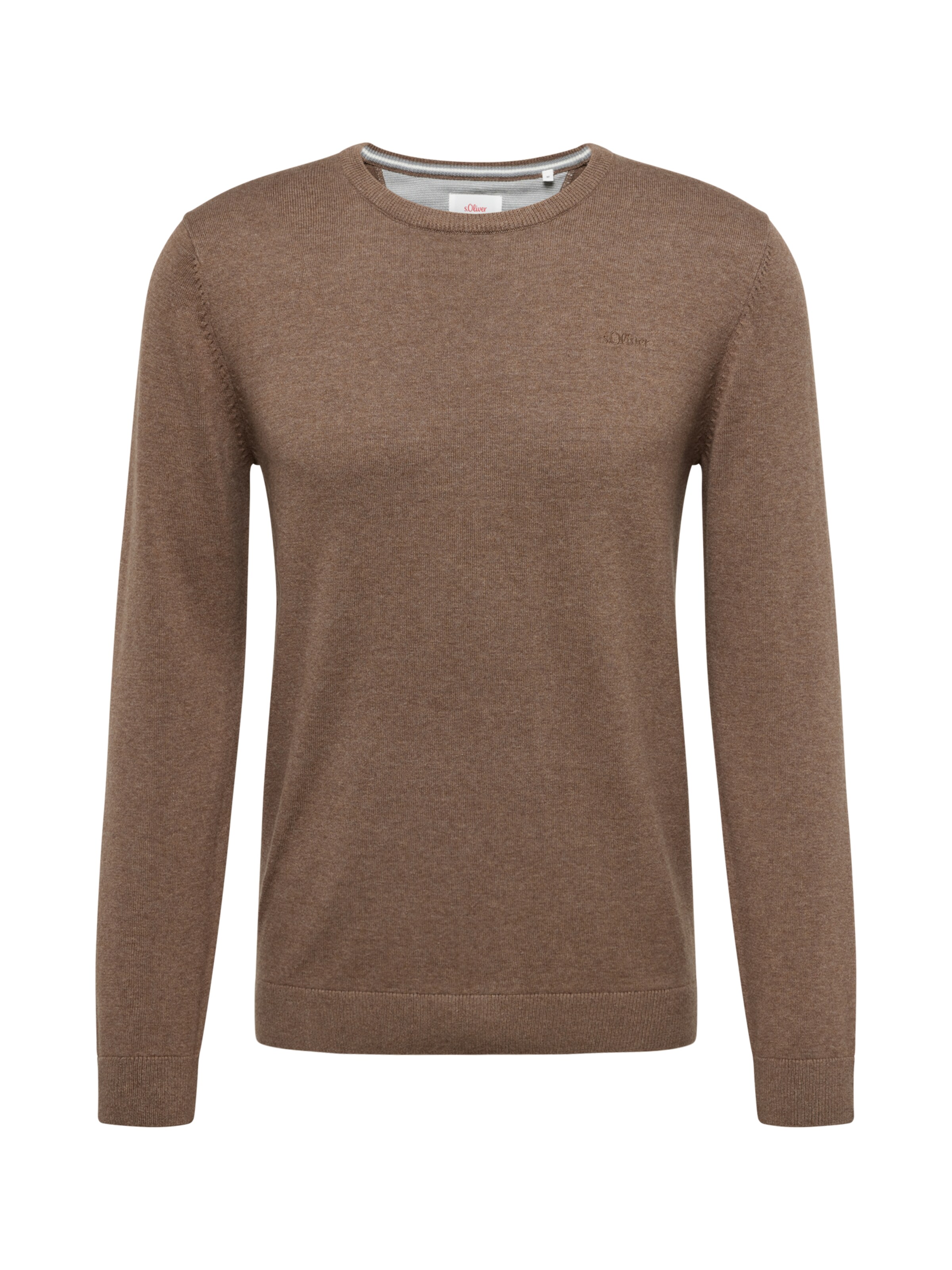 s.Oliver Pullover in Braun: Vorderseite