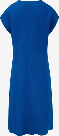 Anna Aura Kleid aus Leinen in Blau