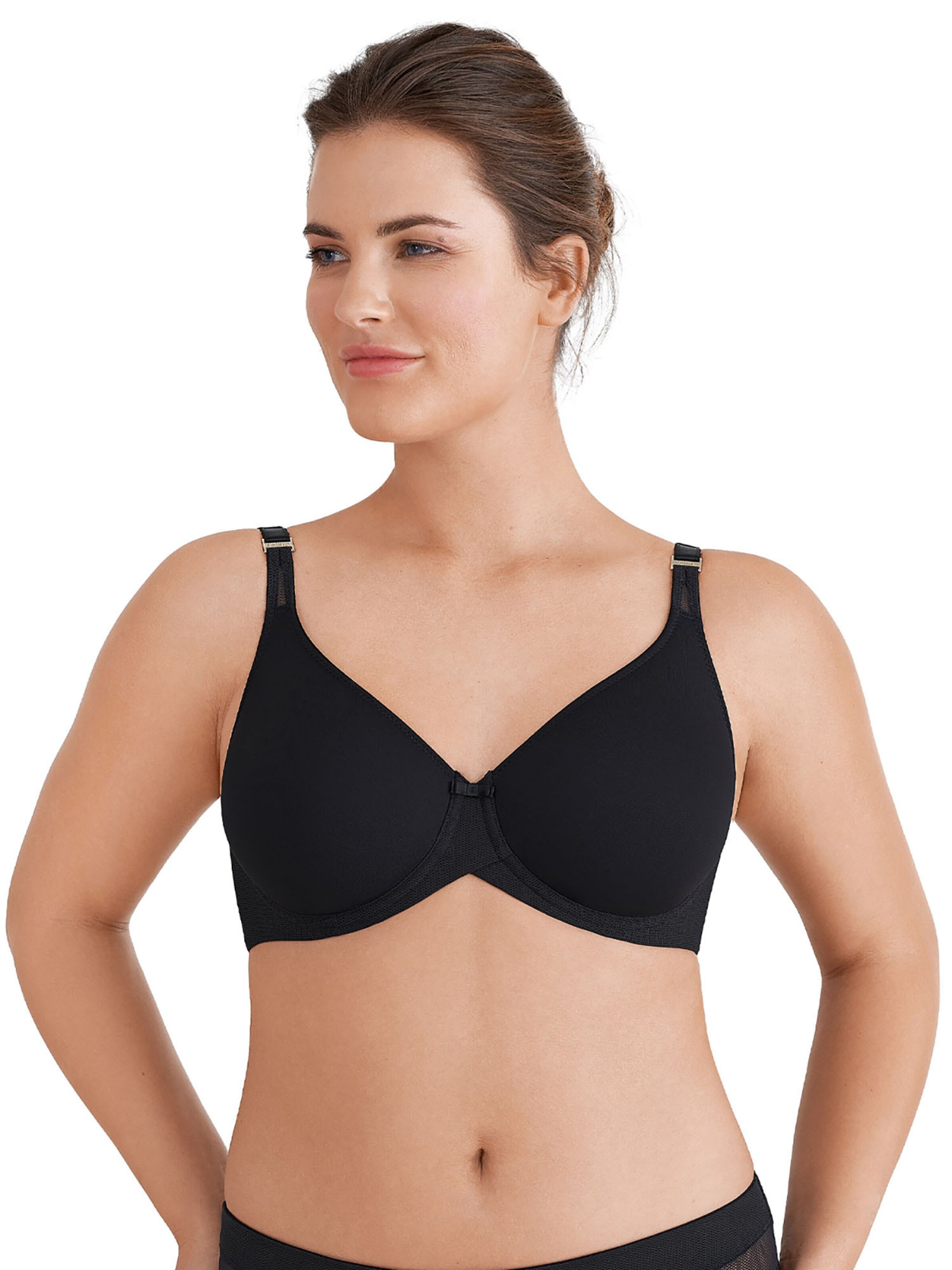 FELINA T-shirt Bra 'Divine Vision' in Black