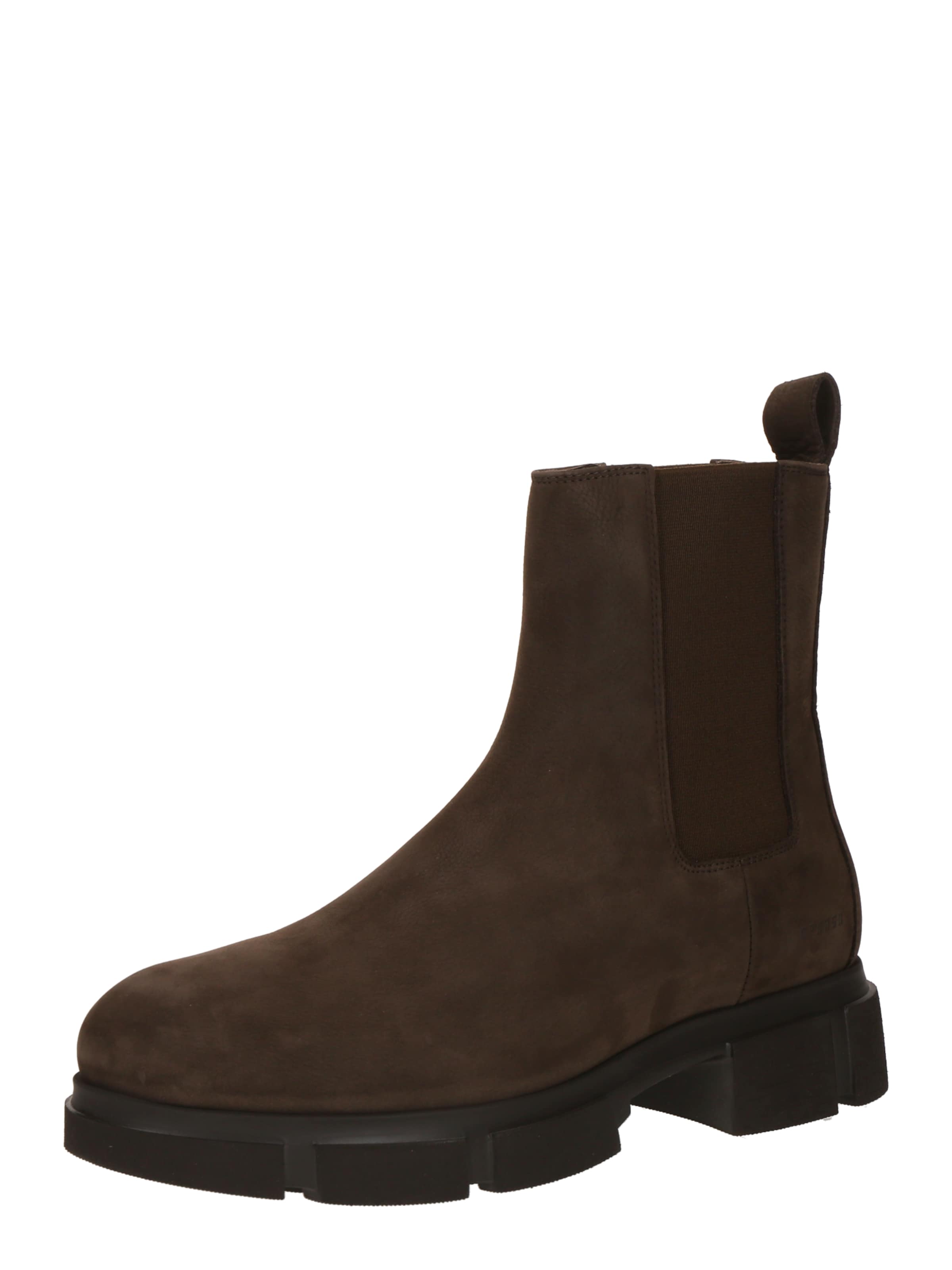 Copenhagen Studios Chelsea čižmy '570M' - Hnedá: predná strana