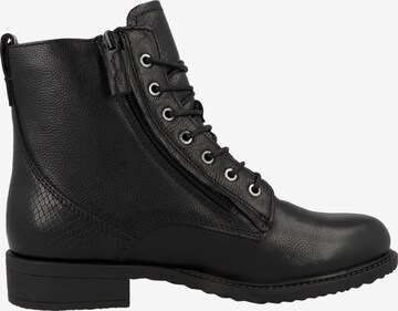 TAMARIS - Botines con cordones en negro