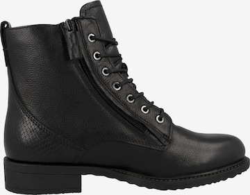 TAMARIS Lace-Up Ankle Boots in Black