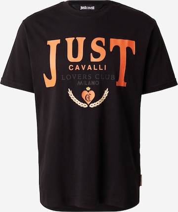Just Cavalli Paita 'LOVERS CLUB' värissä musta: etupuoli