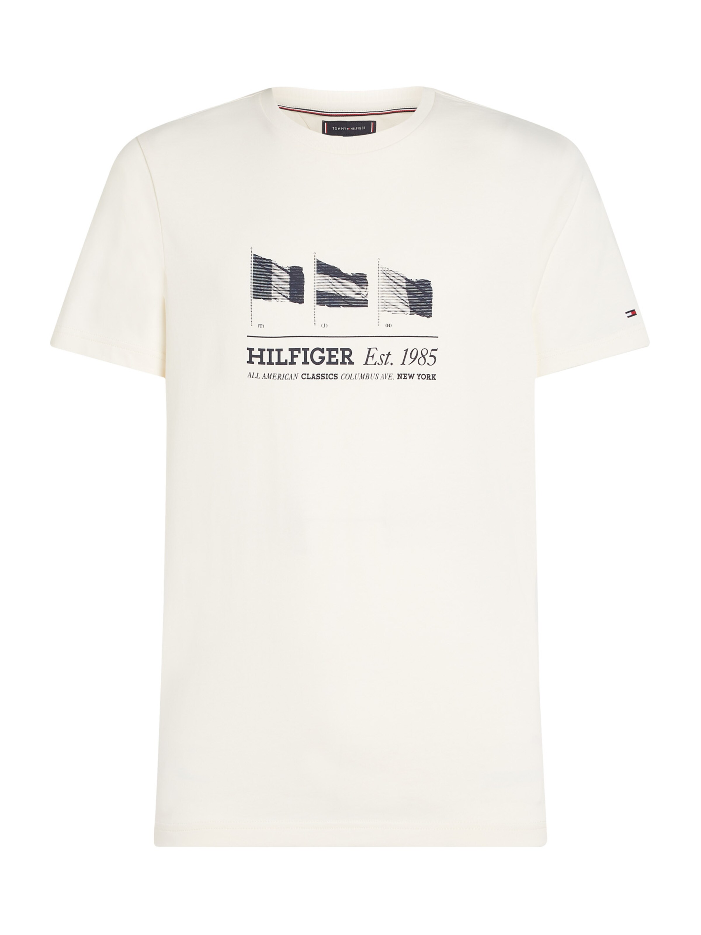 TOMMY HILFIGER Póló - bézs: elől