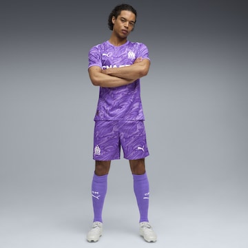 Regular Pantalon de sport 'Olympique de Marseille 25/26' PUMA en violet