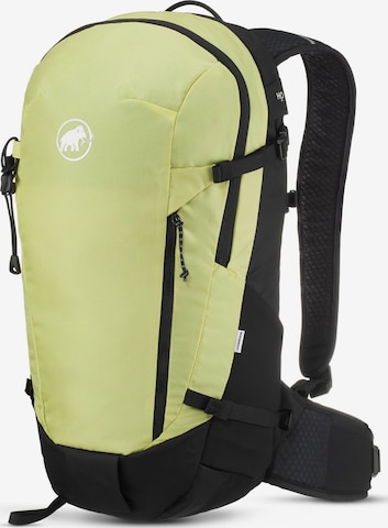 MAMMUT Sports Backpack 'Lithium 20' in Yellow: front
