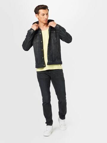 Cars Jeans Between-Season Jacket 'TREY' in Black