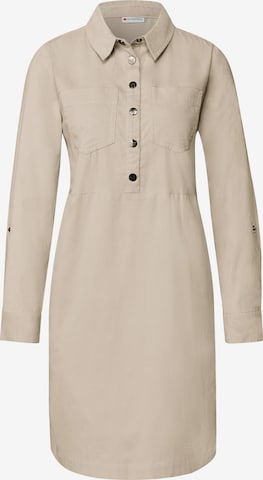 STREET ONE Dress in Beige: front