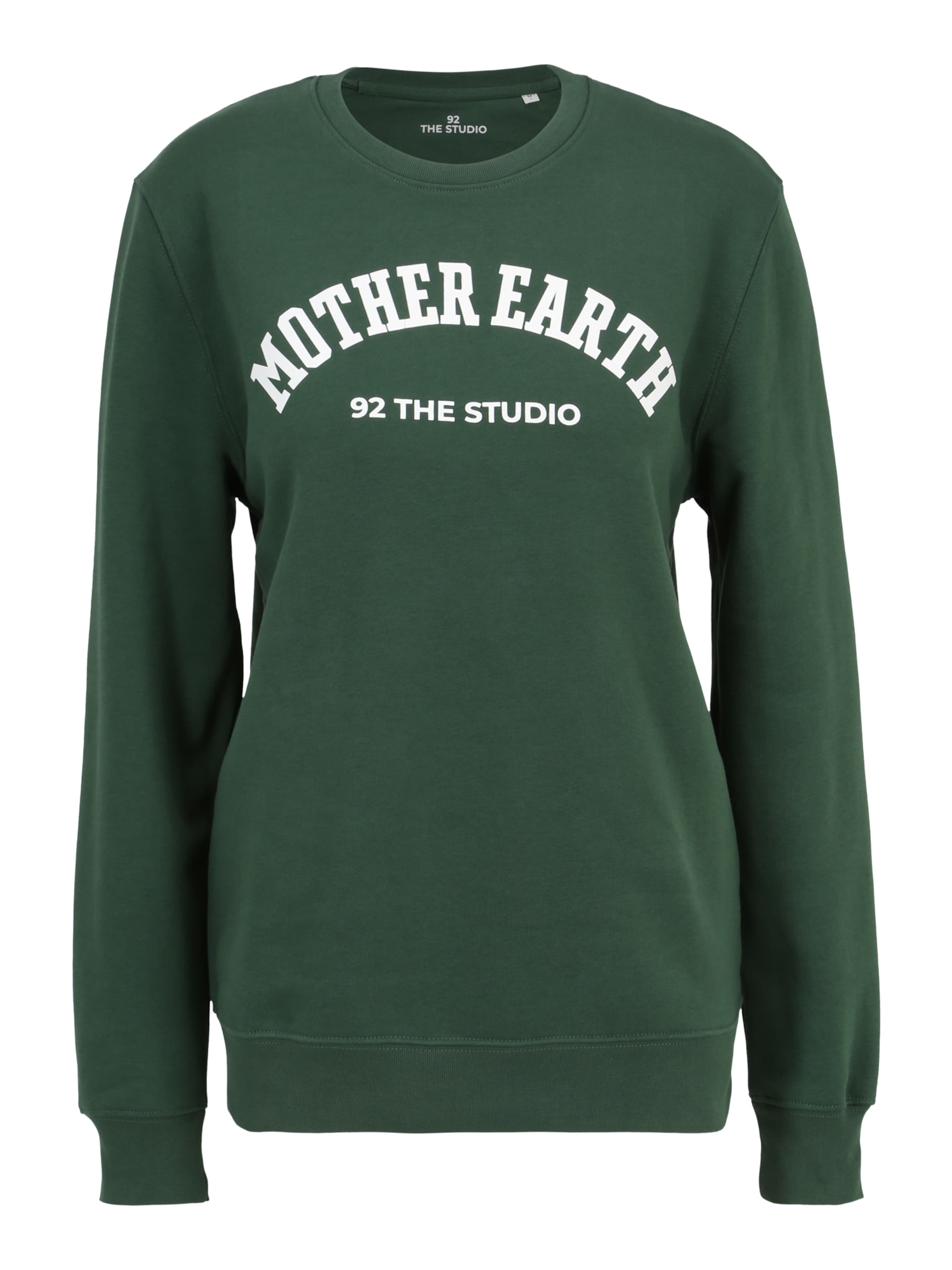 92 The Studio Μπλούζα φούτερ σε πράσινο: μπροστά