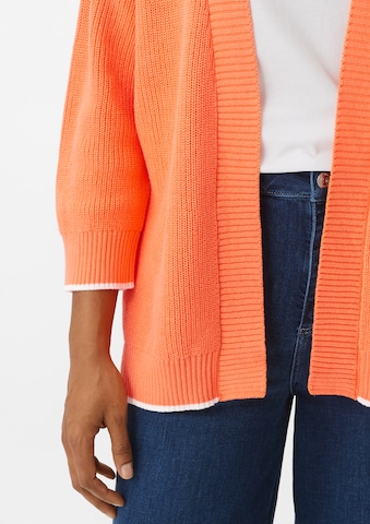 comma casual identity Strickjacke in Orange