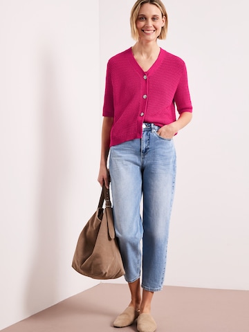 Cardigan STREET ONE en rose