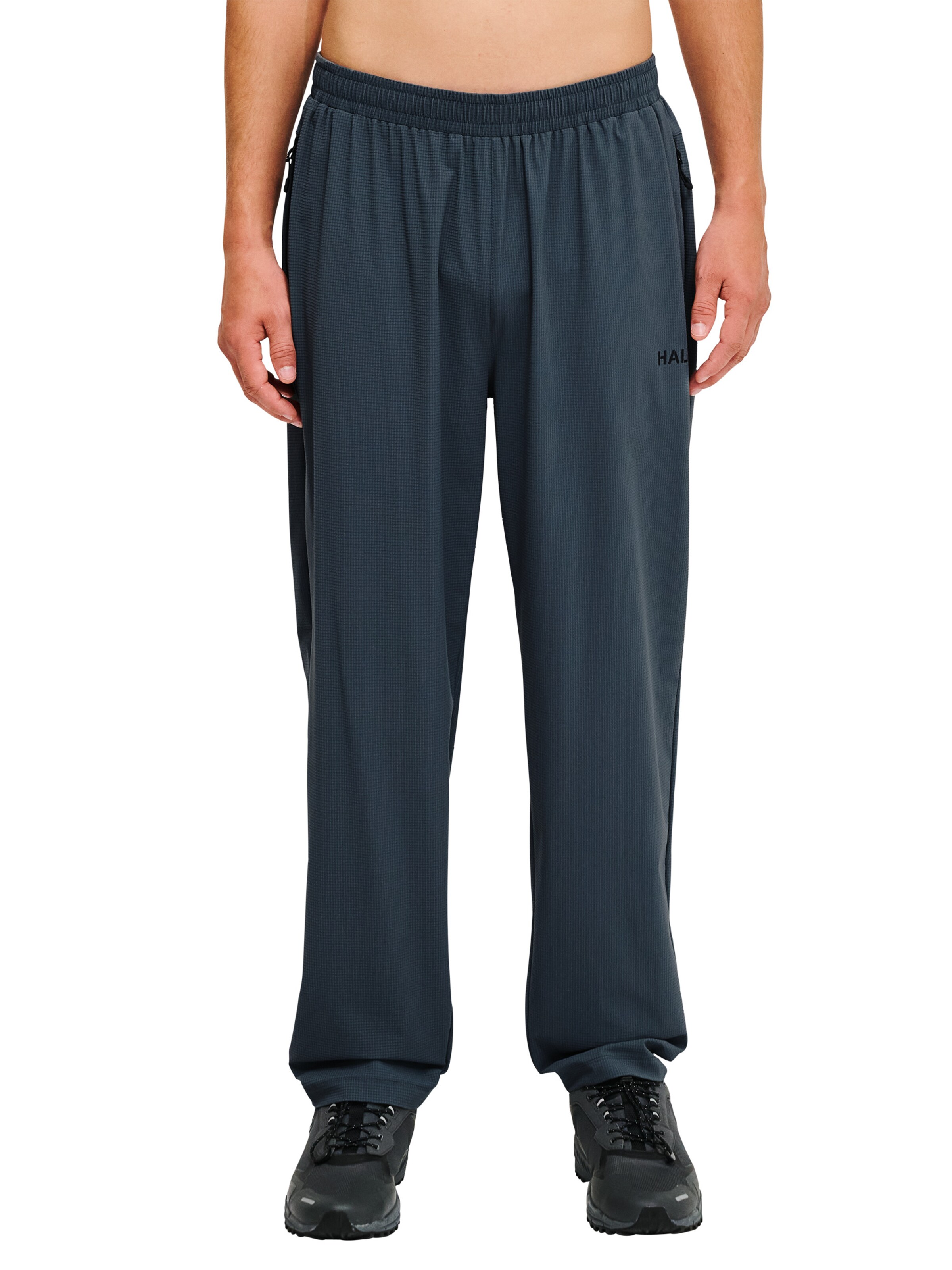 HALO Loosefit Outdoorhose 'Apex' in Blau: Vorderseite