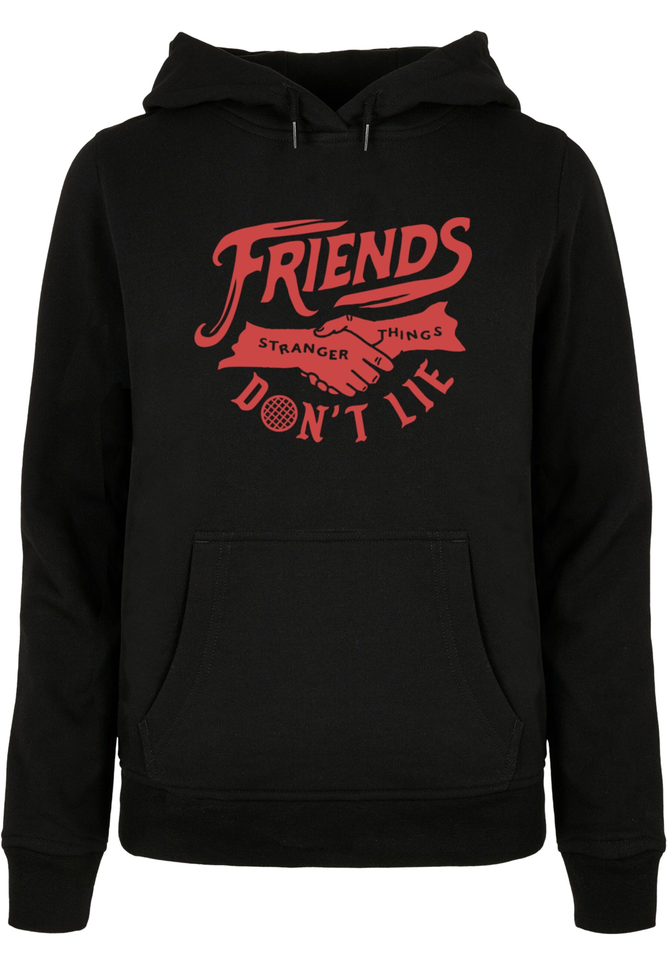 ABSOLUTE CULT Felpa Stranger Things Friends Dont Lie in Nero ABOUT YOU