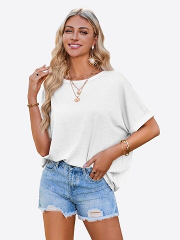 Imily Bela T-Shirt in Weiß: Vorderseite