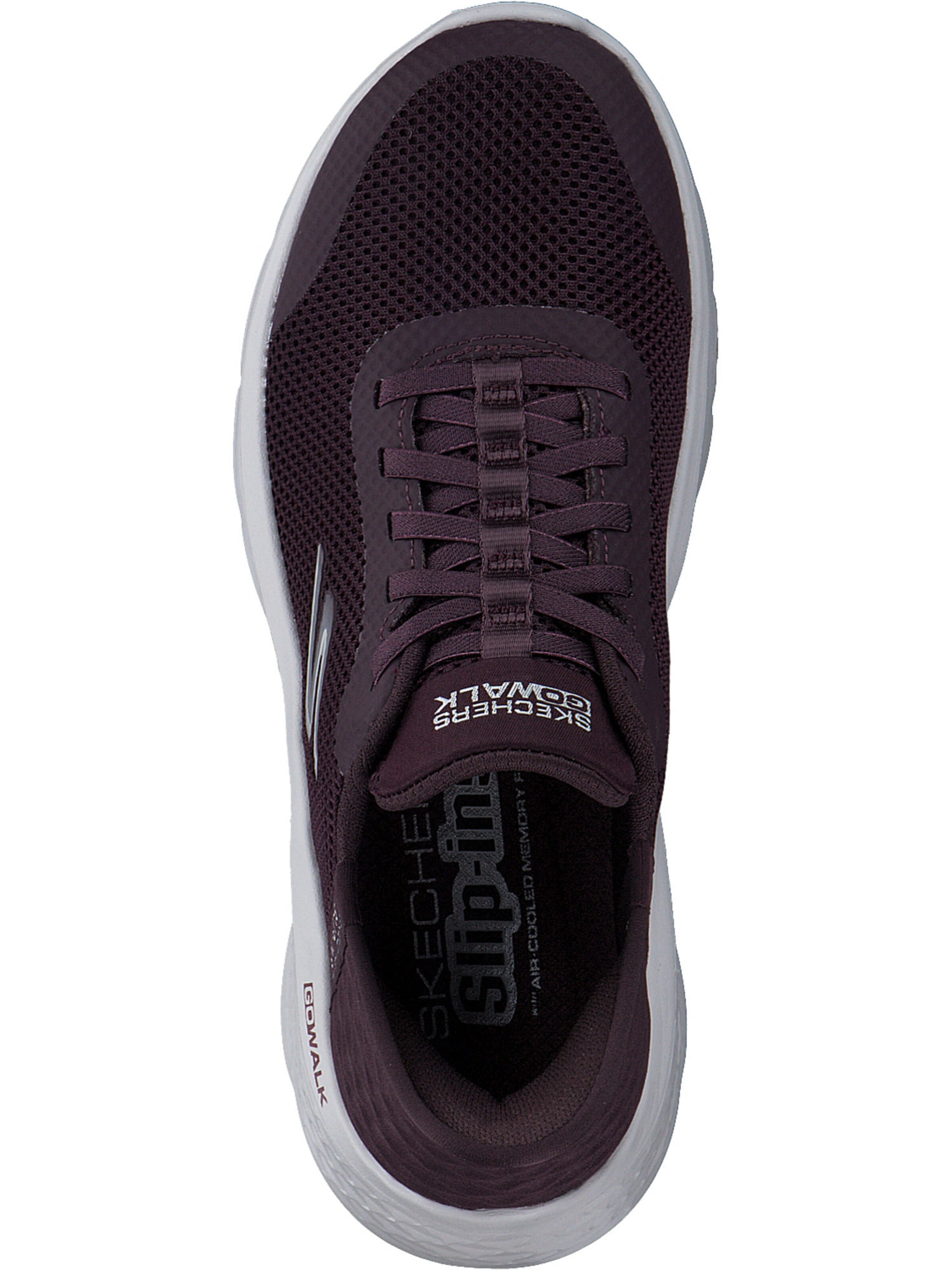SKECHERS Platform trainers 'Go Walk Flex - Grand Entry' in Purple