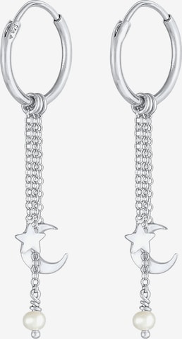 Boucles d'oreilles ELLI en argent : devant