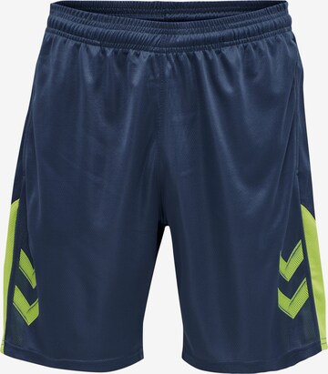 Hummel Regular Sportshorts 'Lead' in Blau: predná strana