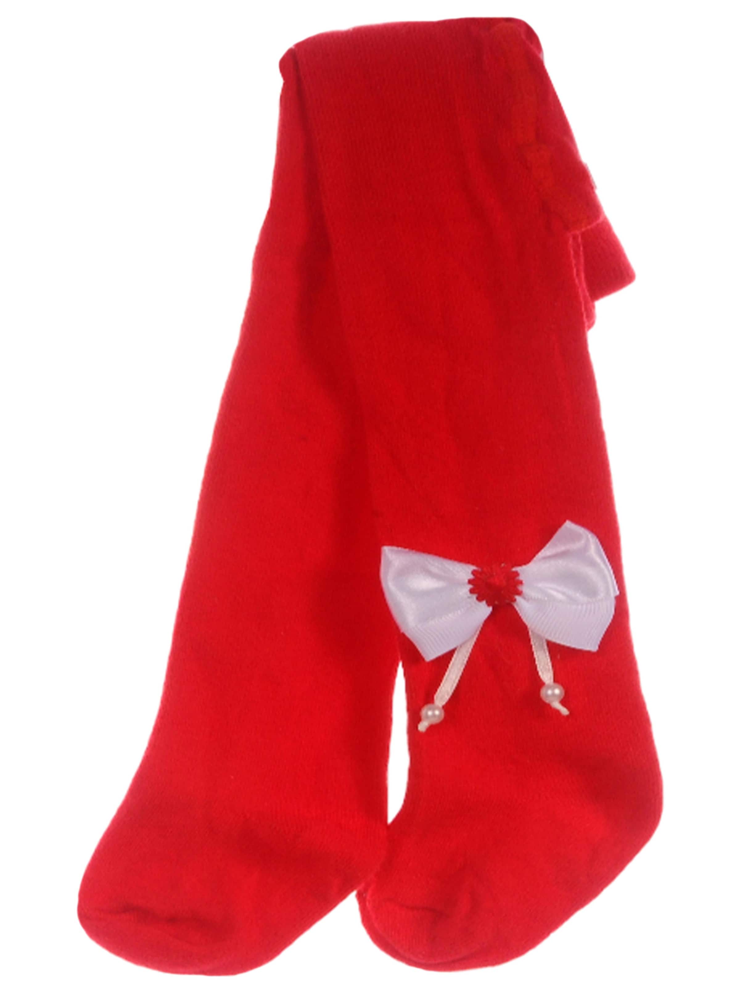 La Bortini Strumpfhose‌‌‌ in Rot: Vorderseite