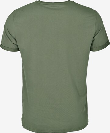 TOP GUN Shirt 'TG20213014' in Groen