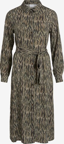 VILA Shirt dress 'Mila' in Brown: front